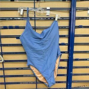 J. Crew Blue One Piece Swimsuit